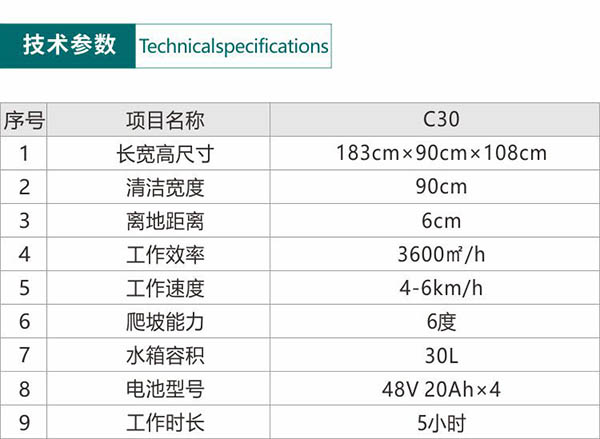 电动古浪尘推车C30